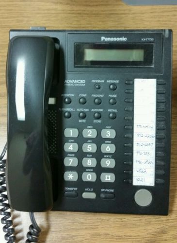 Panasonic KXTDA1232 with TVS225 Voicemail and KXT7700 Phones