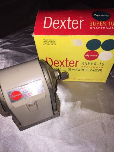 Apsco Dexter Super 10 Pencil Sharpener