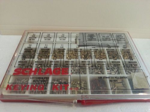 Original schlage pin kit, schlage key blanks, schlage cylinders, deadbolt for sale