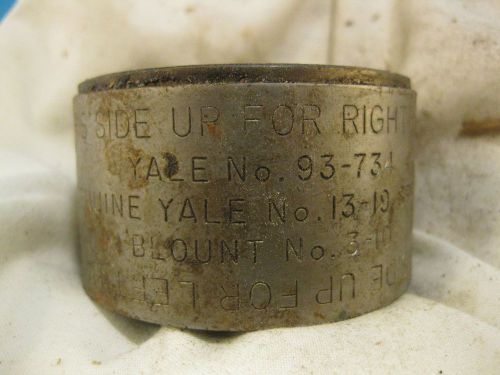 Vintage nos yale door closer spring coil silver band size 13-19 blount 2 5/8&#034;d for sale