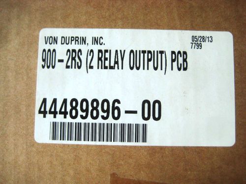 Von duprin 900-2rs 2 relay output board for sale