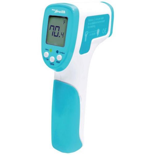 Bluetooth(R) Non-Contact IR Handheld Thermometer (Blue)