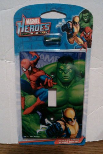 New Marvel Heroes Single Toggle Wallplate Multi M1010T