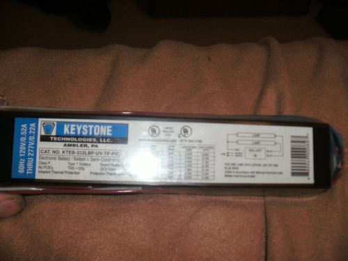 Kteb-232-lbf-uv-tp-pic keystone 2 lamp ballast for 2 f32t8 f25t8 f17t8 bulbs for sale