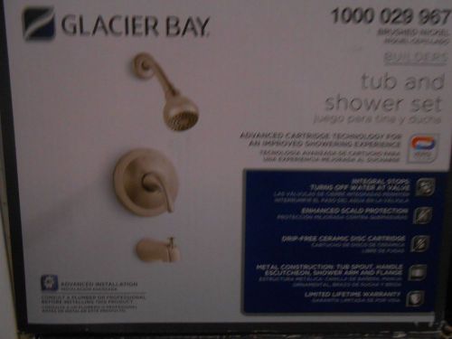 Glacier Bay Tub and Shower Faucet Brushed Nickel 1000029967