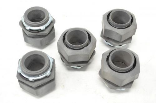 Lot 5 new carlon lt43-h liquid tight pipe fitting connector 1-1/2in npt b240251 for sale