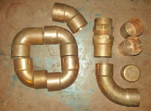 2 inch copper fittings (11 different fittings)