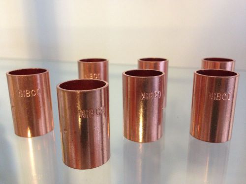 NIBCO Copper Couplings size 1/2&#034; CxC Lot of 7
