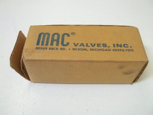 MAC VALVE INC. 56C-53-RA SOLENOID VALVE *USED*