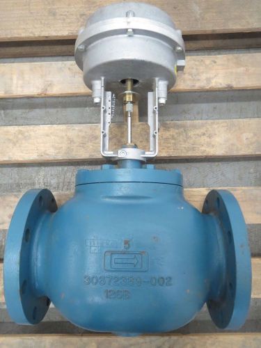 Dezurik 5 8105 20psig iron flanged 125 5in 05d 85810a-1b20 control valve b248057 for sale