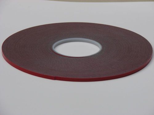 Very hi-bond double coated tape gray 1/4&#034; x 36 yrd, equivalent of vhb. for sale