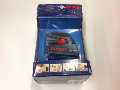 Bosch GLL2-10 Self Leveling Cross Line Laser. NEW IN DISTRESSED PACKAGE