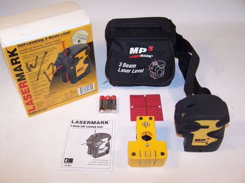 NEW CST/Berger LaserMark MP3 Three Beam Self-Leveling Laser Kit NIB