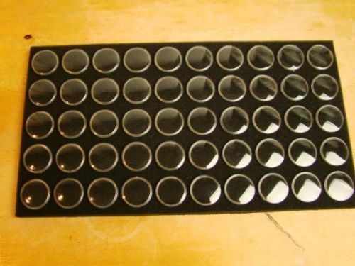 Lot of 50 gold nugget display cases w/ black foam / gems minerals rocks coin for sale
