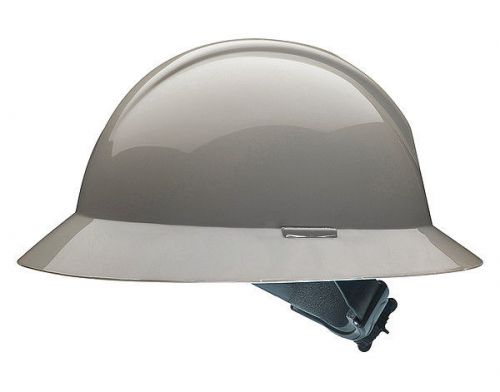 Logo&#039;d dove gray ns power shell full brim hard hat-flex-gear ratchet suspension for sale