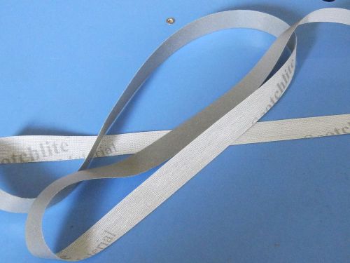 1/2&#034; x 36&#039; of 3M  REFLECTIVE MATERIAL FABRIC Trim Tape Sew-on Ribbon SAFETY