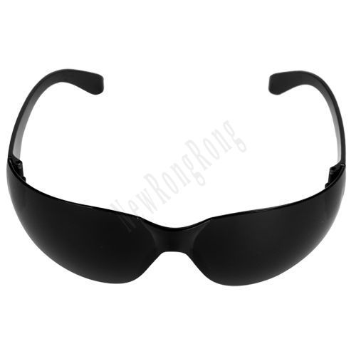 Lab safety glasses spectacles eye protection black lens for sale