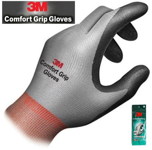3M Nitrile Foam Coated Work glove protective comfort grip  gloves Size L 2EA