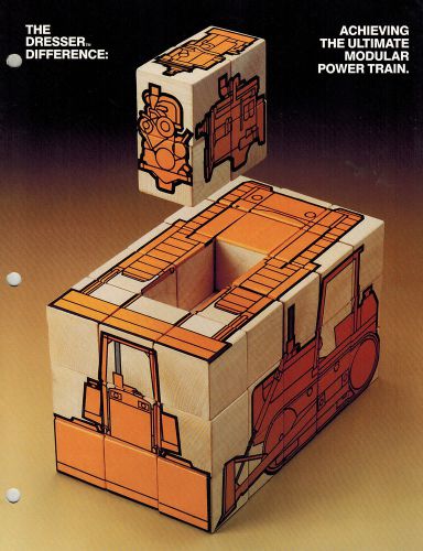 DRESSER MODULAR POWER TRAIN   FOR CRAWLERS   BROCHURE 1987