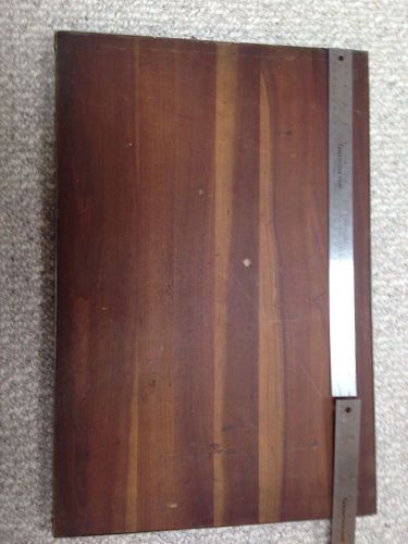 4 Book Binding Boards, All Metal Lined Edges/Book Grooves. 24x16&#034;