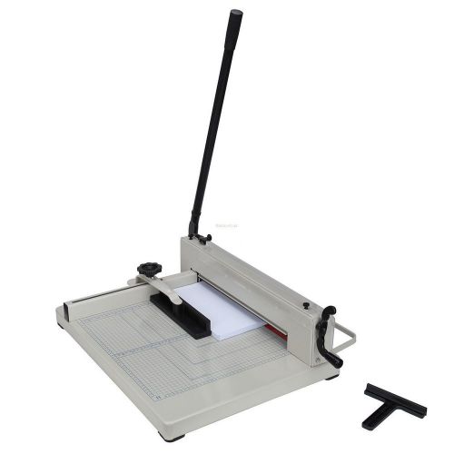 Precise a3 size heavy duty all steel stack paper cutter guillotine trimmer for sale