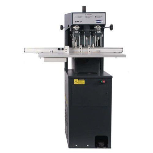 Challenge EH-3 Hydraulic Three Spindle Paper Drill Free Shipping