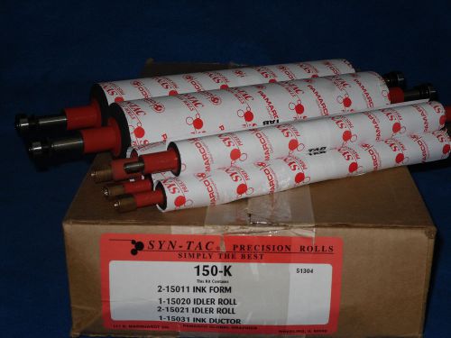 Chief 15 syn-tac 150-k 6 pcs. soft rubber ink roller kit for sale