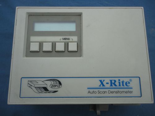 X-Rite DTP12 Auto Scan Densitometer Great Condition