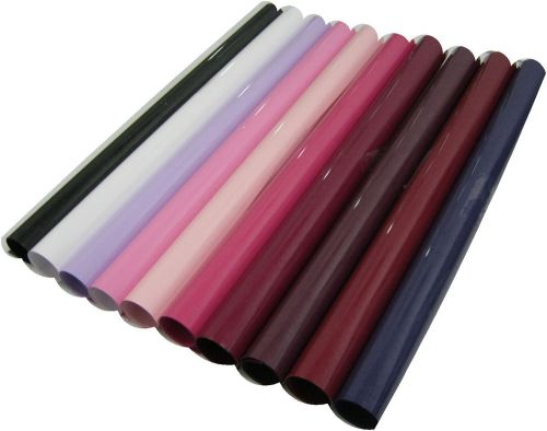 10 thermo transfer for textile siser heat transfer press vinyl - 12&#034; each colors for sale