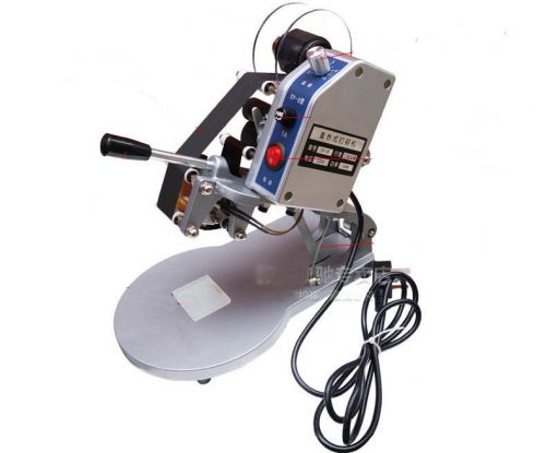Manual hot stamping coding printer machine ribbon coding date batch character for sale