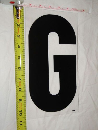 Replacement Plastic Letter for Outdoor Marquee Portable Sign Plastic 11 inch &#034;G&#034;