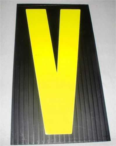 Black Sign Letter Set - Qty 110 - 16 inch YELLOW Letters