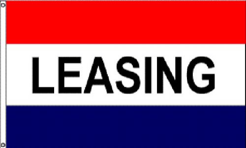 3&#039;X5&#039; &#034;LEASING&#034; Message Flag