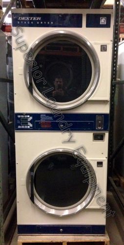 DEXTER 30LB STACK DRYER DL2X 120V / GAS / COIN RECONDITIONED