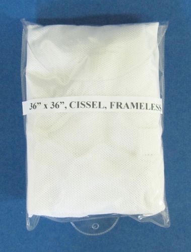 36&#034; x 36&#034; frameless lint screen for cissell part# k368 for sale
