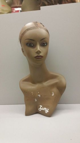 USED MANNEQUIN HEAD WIG HAT DISPLAY HOLDER BUST #9
