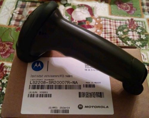 NEW Motorola Symbol LS2208 Handheld Barcode Scanner LS2208-SR20007R-NA USB Stand