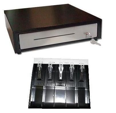 Usb pos cash drawer- connection to the pc,  new, black for sale