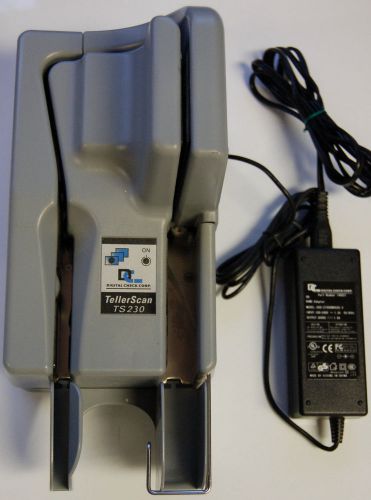 TellerScan TS230 Digital Check Scanning Machine USB Scanner Endorser Cashier
