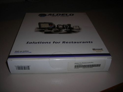 ALDELO Restaurant Po software (New in unopened box)