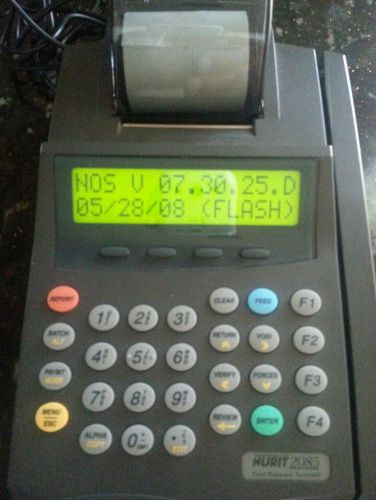 VeriFone Nurit 2085 Credit Card Terminal Machine