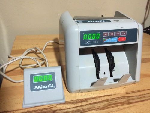 Yinli DCJ-30B Currency Dollar Bill Paper Money Counter with External Display
