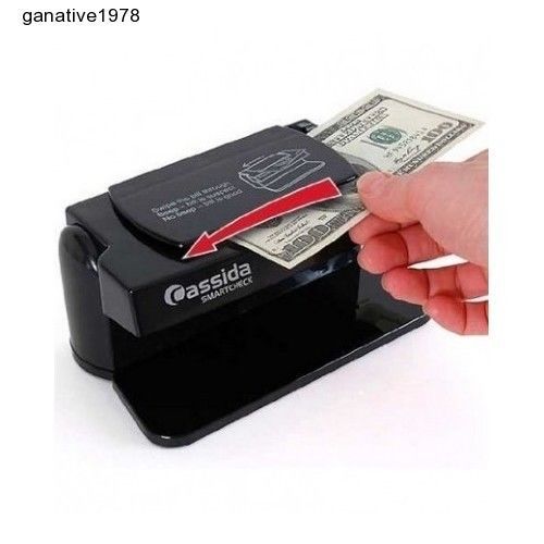 Counterfeit Detector Scanner Technology Currency Fake Fraud Money Dollar Tested
