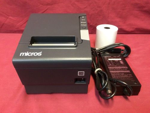 EpsonTM-T88V Thermal M244A Micros IDN &amp; USB I/F w/ PS180 Adapter-Reconditioned