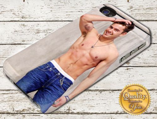 Zac Efron Sexy Body Pop Singer iPhone 4/5/6 Samsung Galaxy S3/4/5 A106 Case