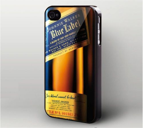 Funny Drinking Johnnie Walker Blue Label for iPhone &amp; Samsung Galaxy - Case