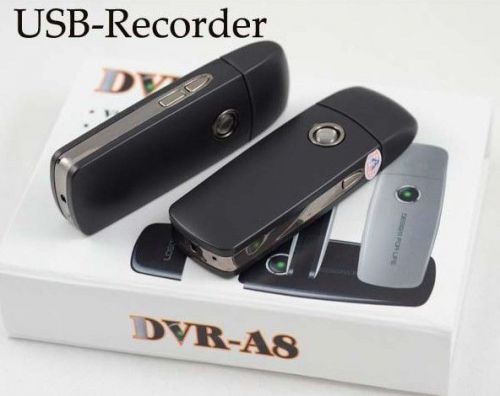 Usb Flash Drive Spy Hidden Camera Video Recorder + Motion Detection Camera A8