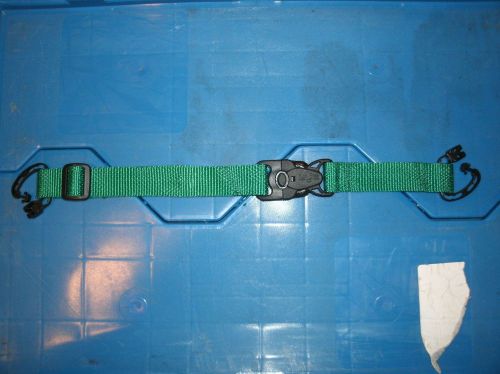 12 brand new replacement green shopping grocery cart seat belts with fasteners for sale