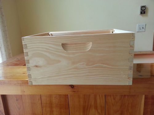 Bee Hive Deep Super w/ Frames &amp; Foundations &#034;Assembled&#034;  Not Painted..