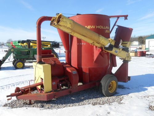 New holland 358 grinder mixer with scales: excellent original condition for sale